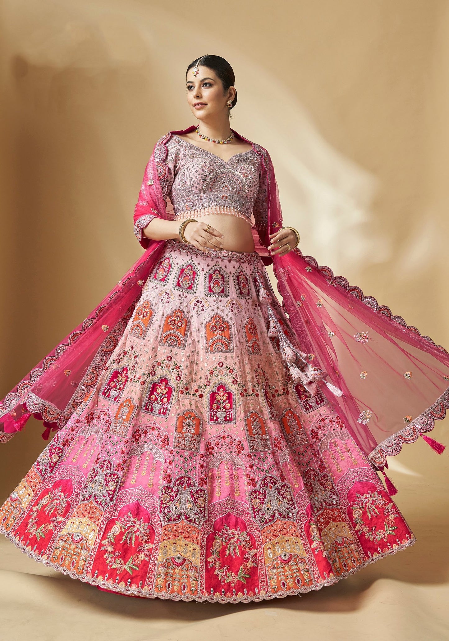Wedding Lengha Choli image 0