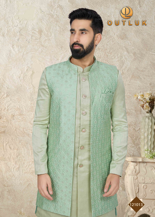 Sherwani with Kurta Pajama image 0