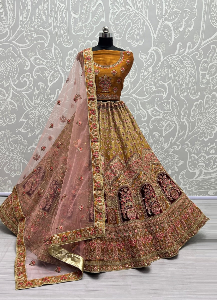 Beautiful Wedding Wear Lehenga Choli image 1