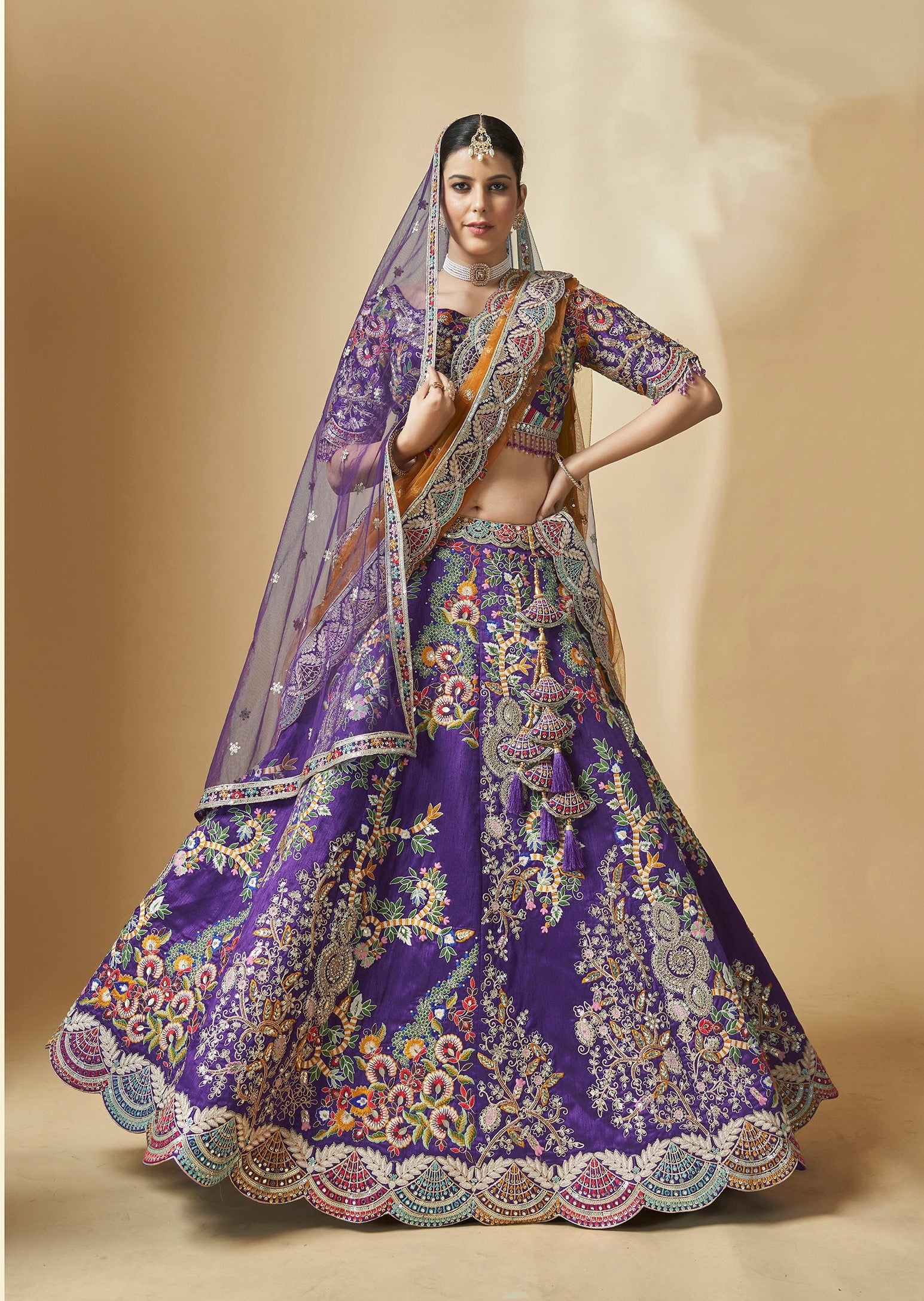 Wedding Lengha Choli image 5
