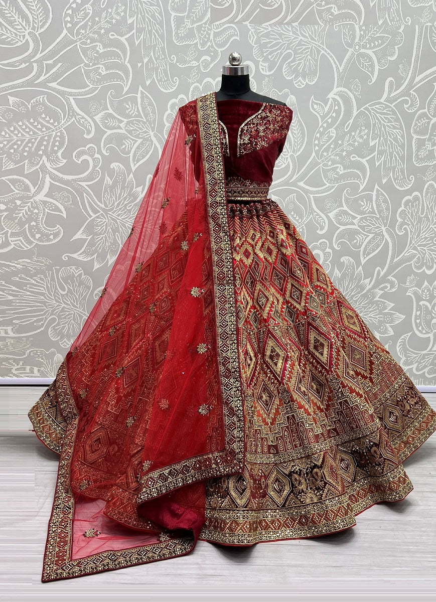 Beautiful Wedding Wear Lehenga Choli image 1