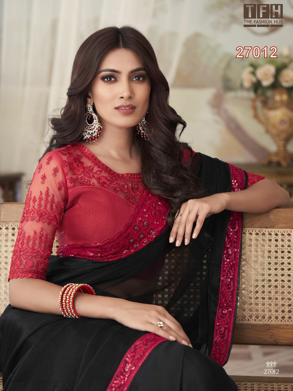 FANCY SILK SAREE  image 0