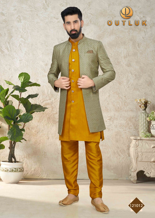 Sherwani with Kurta Pajama image 0