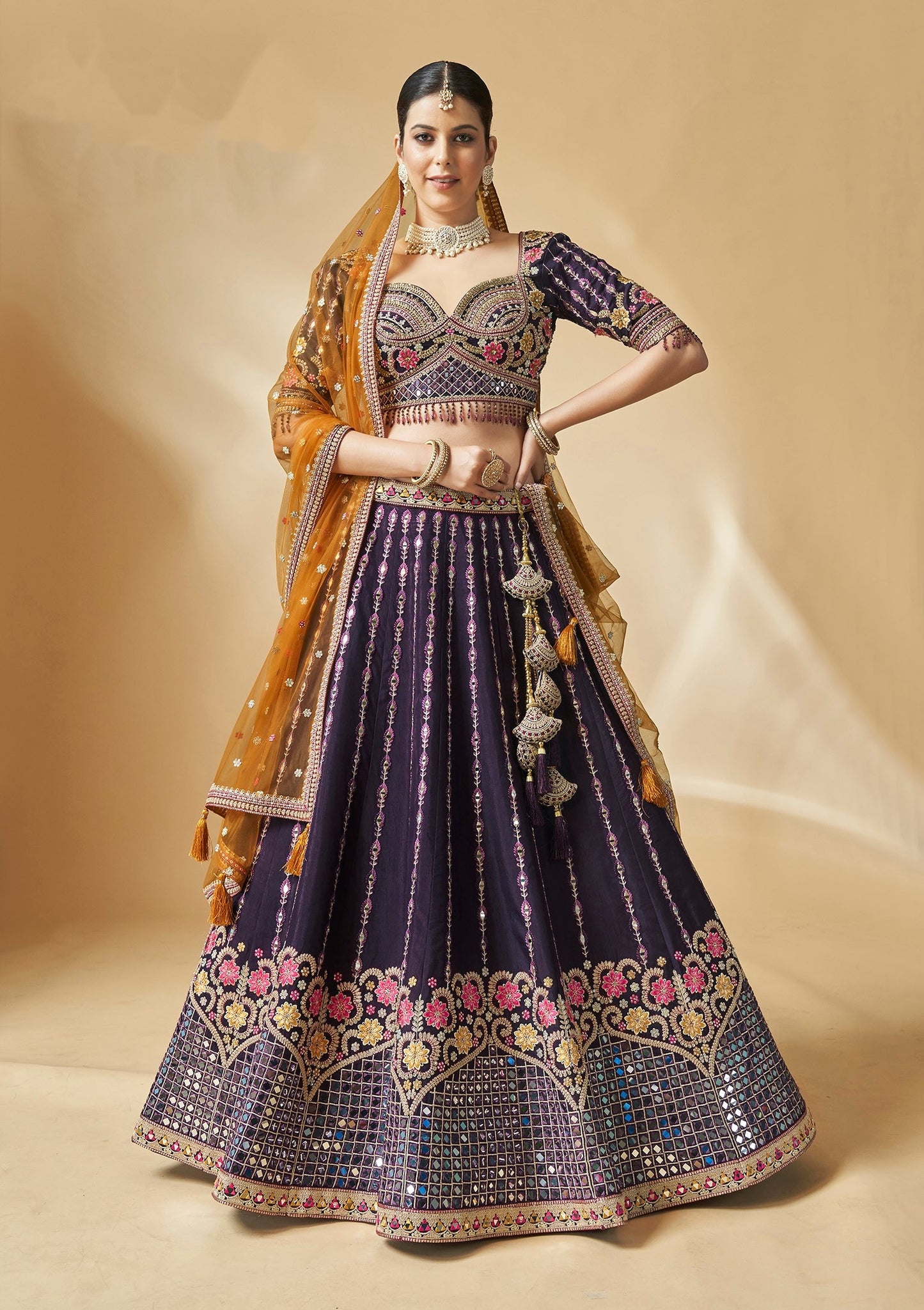 Wedding Lengha Choli image 0