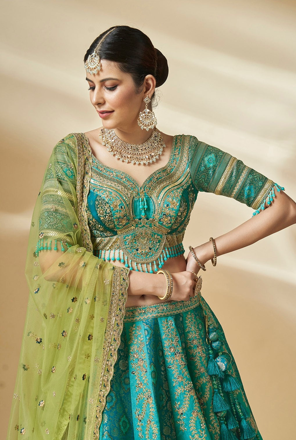 Wedding Lengha Choli image 0
