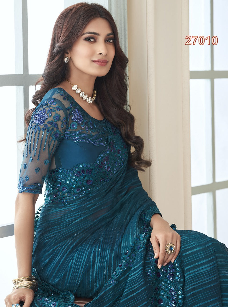 FANCY SILK SAREE  image 4