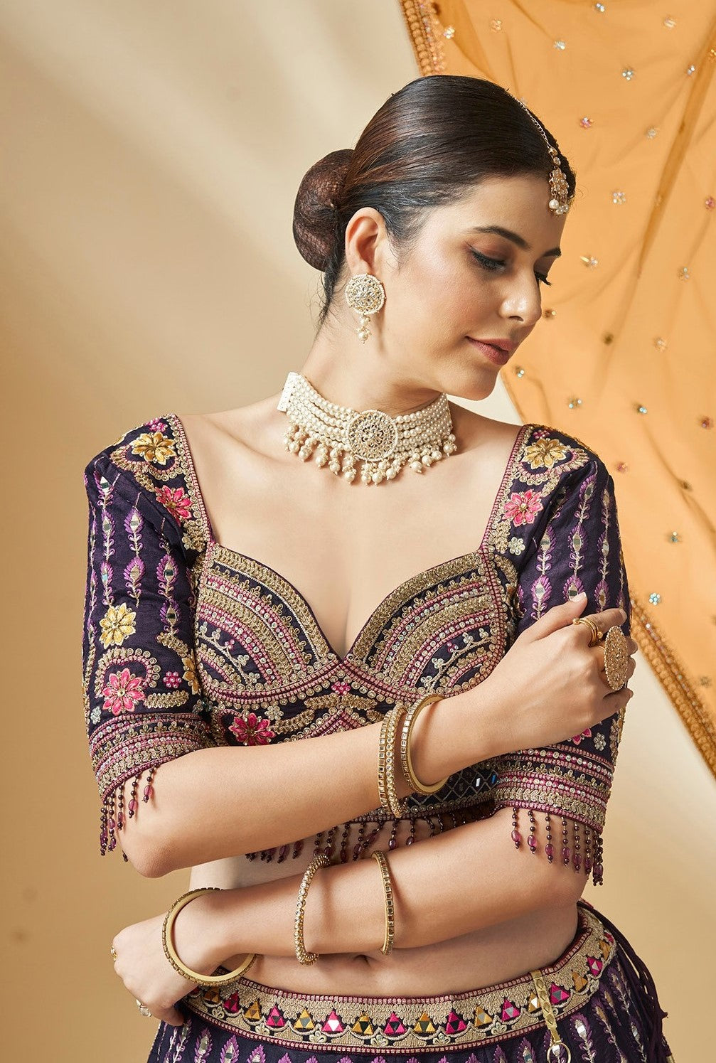 Wedding Lengha Choli image 4