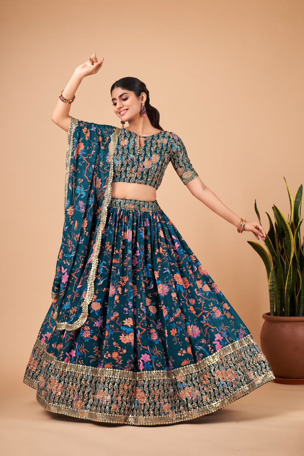 FLORENCE EMBROIDERY LEHENGAS  image 4