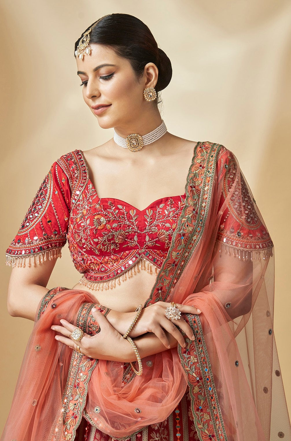 Wedding Lengha Choli image 5