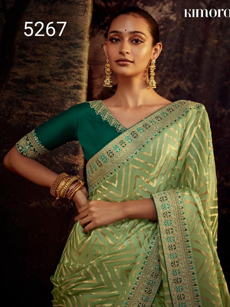 Kimora Branded Saree  image 4