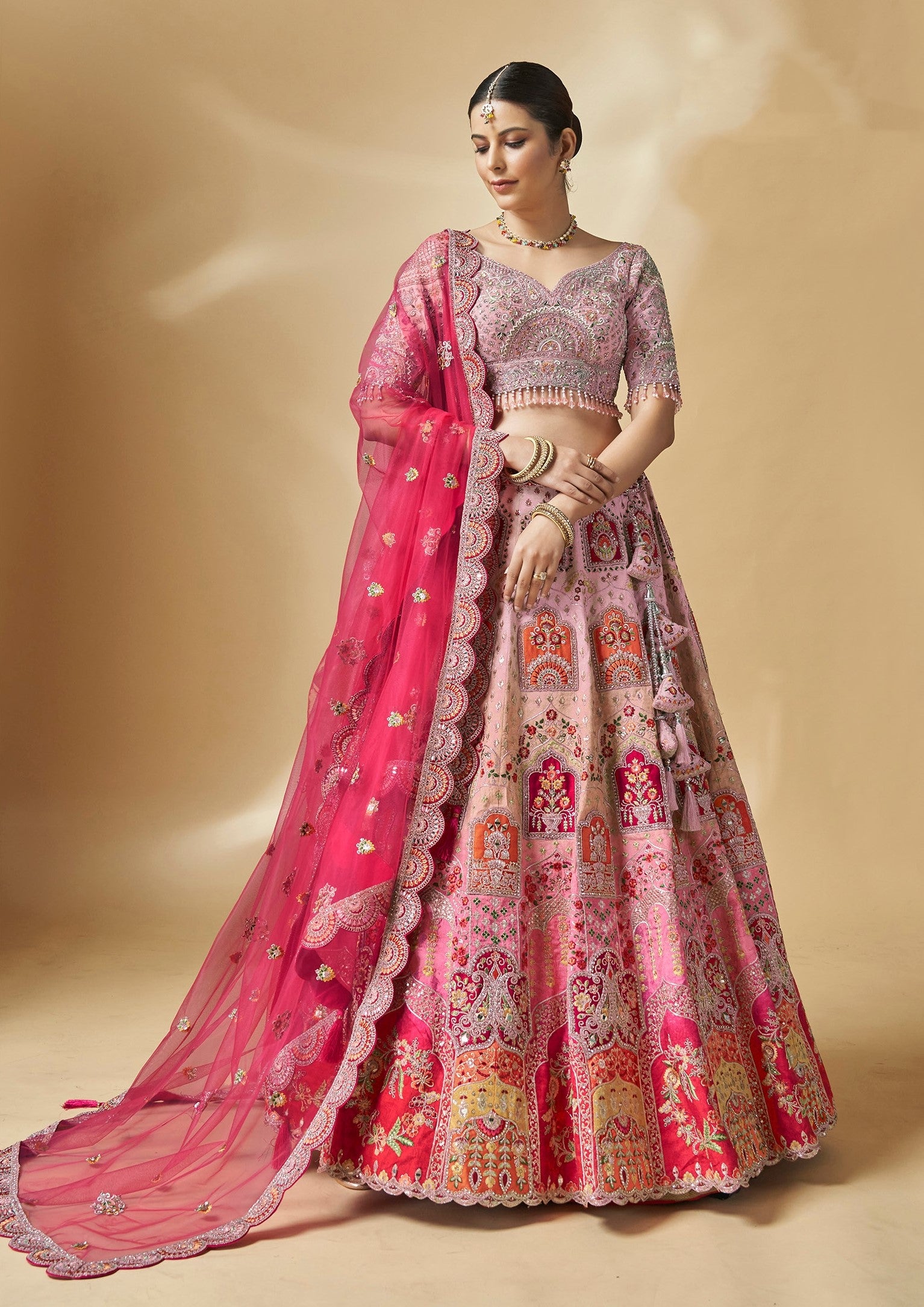 Wedding Lengha Choli image 7
