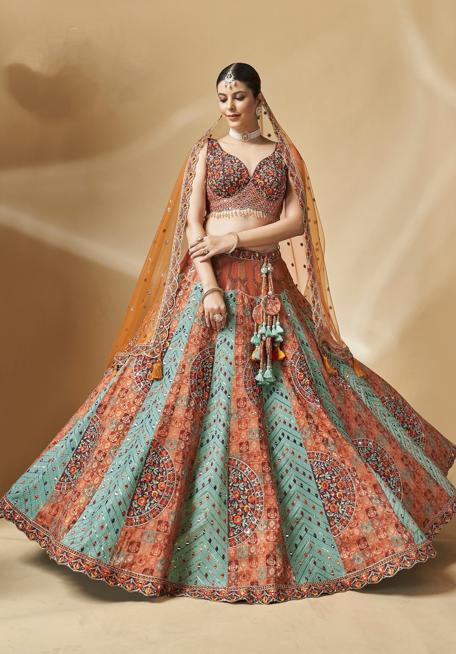 Wedding Lengha Choli image 9