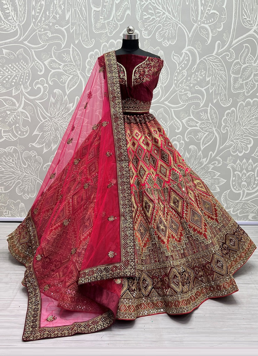 Beautiful Wedding Wear Lehenga Choli image 0