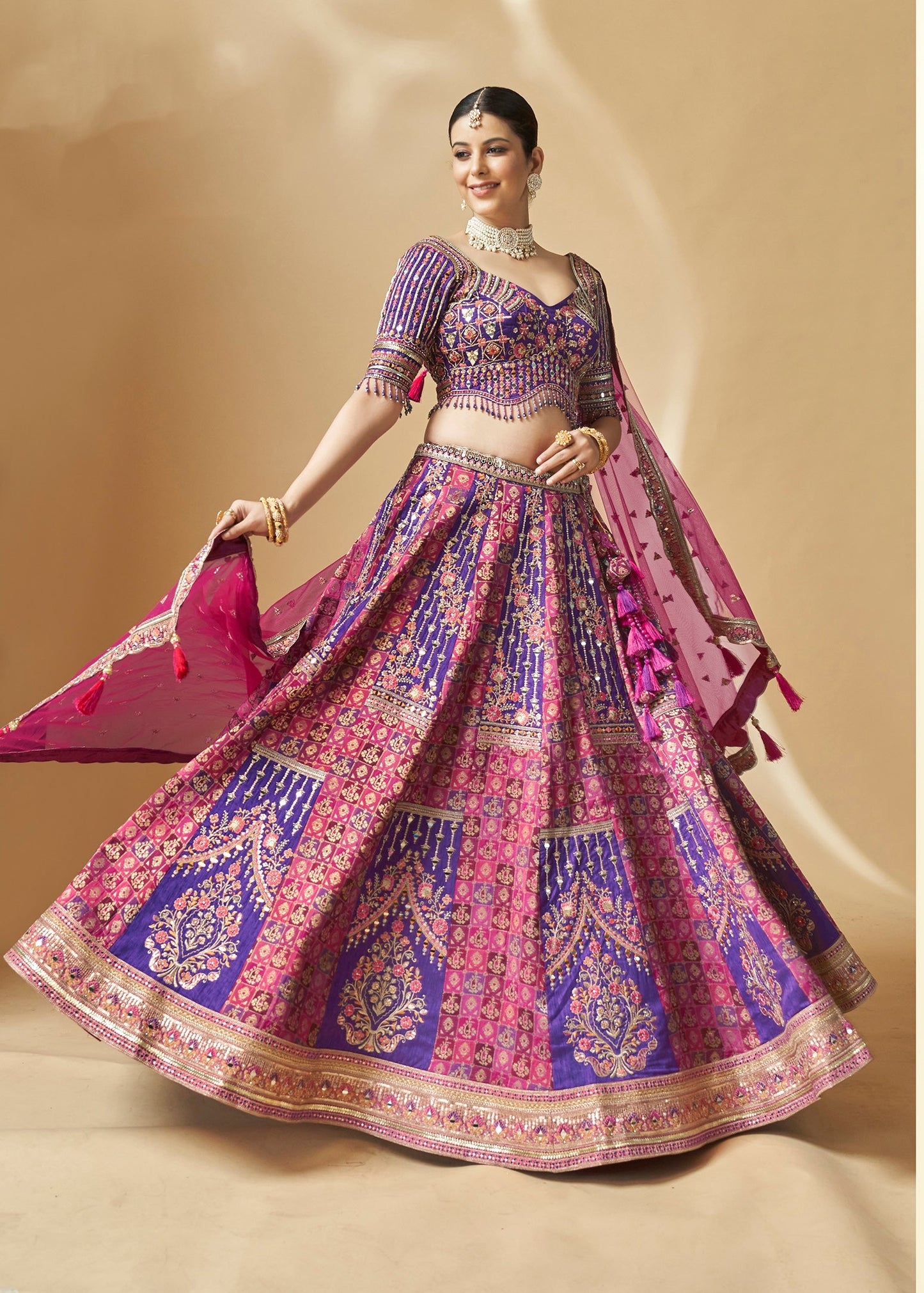 Wedding Lengha Choli image 1