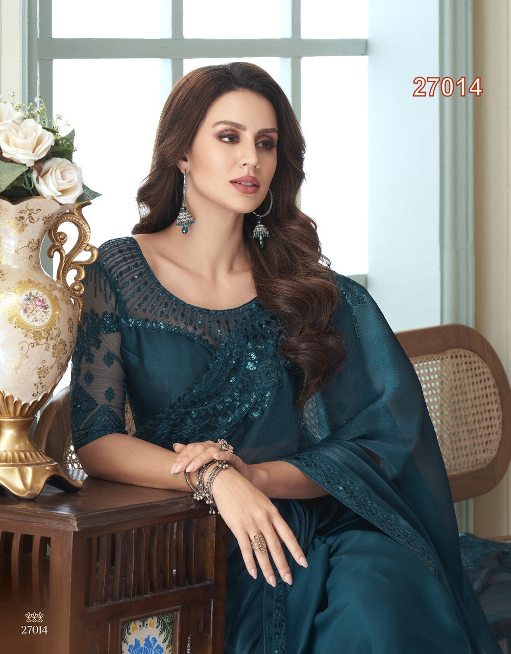 FANCY SILK SAREE  image 12