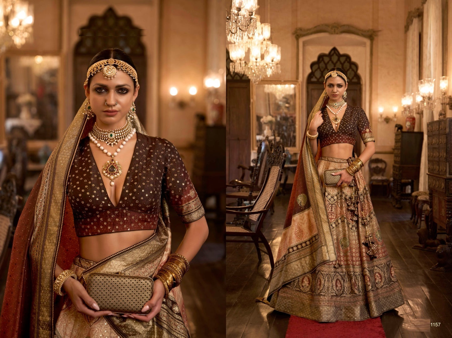 RECEPTION LEHENGAS image 2