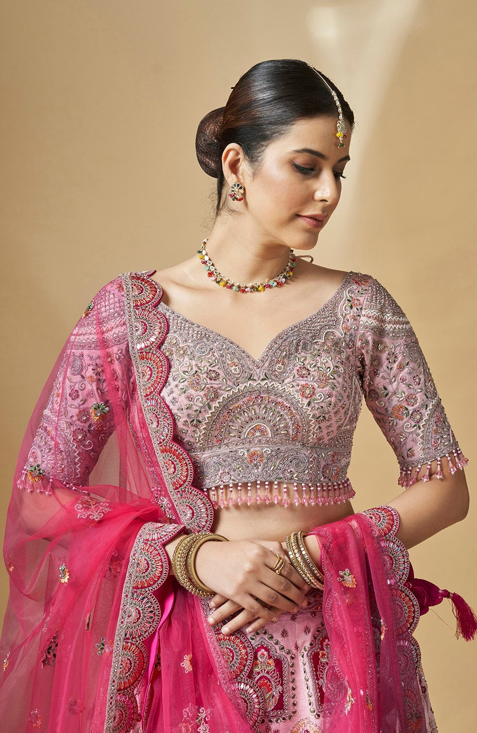 Wedding Lengha Choli image 0
