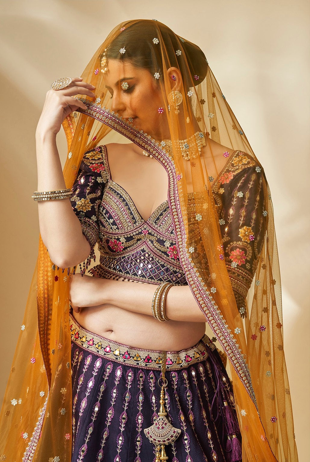 Wedding Lengha Choli image 6