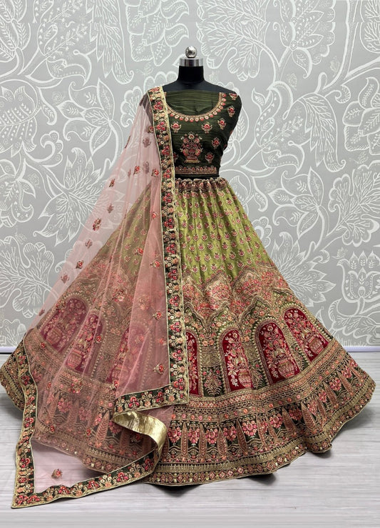 Beautiful Wedding Wear Lehenga Choli image 0